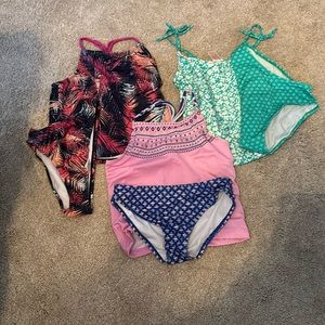 Set of 3 Girls Tankinni